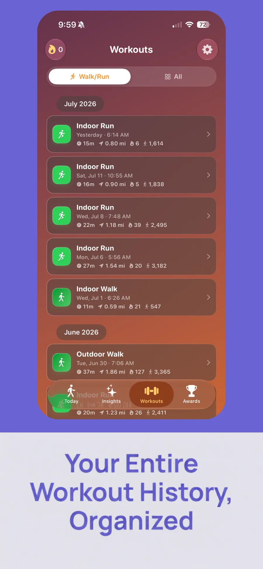 Widgets & sharing